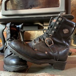 Harley Davidson Leather Boots